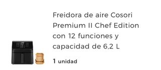 Ocasion! Freidora de aire cosori y vaporeto polti