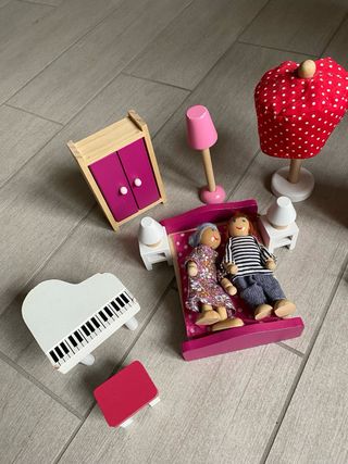 Casa delle bambole in legno con accessori KidKraft