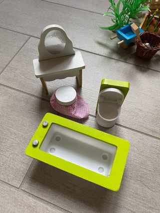 Casa delle bambole in legno con accessori KidKraft