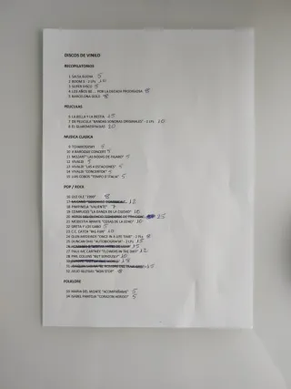 Discos de Vinilo Variados