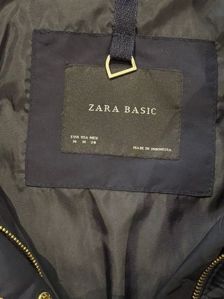 Plumífero Zara Azul Marino