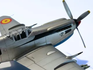 Maqueta Avión Ha 1112 Buchón 1/48