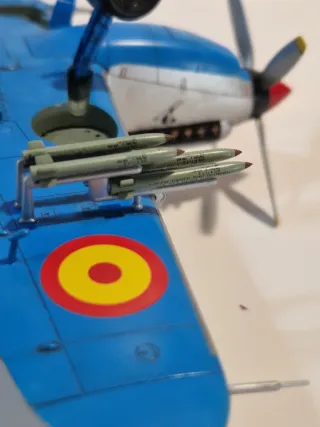 Maqueta Avión Ha 1112 Buchón 1/48