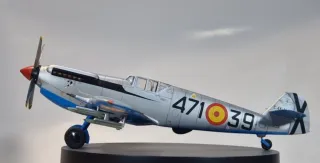 Maqueta Avión Ha 1112 Buchón 1/48