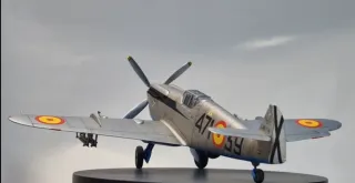 Maqueta Avión Ha 1112 Buchón 1/48