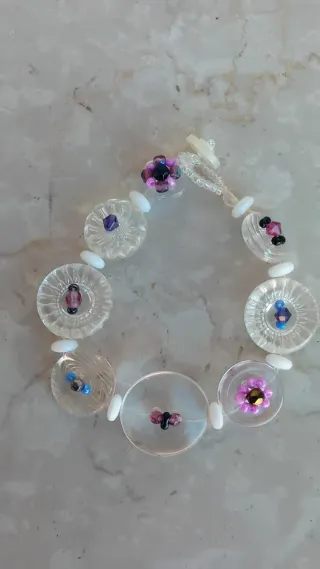 Bracciale bottoni fantasmino