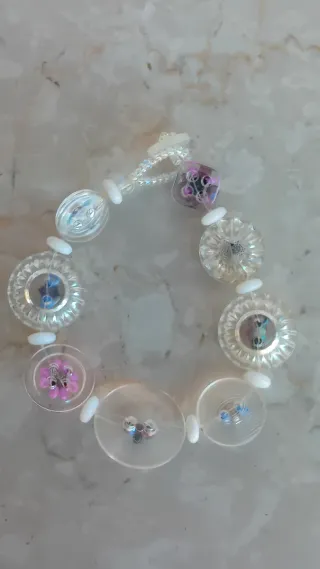 Bracciale bottoni fantasmino