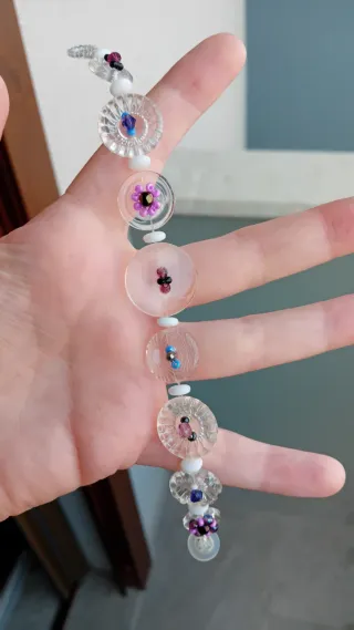 Bracciale bottoni fantasmino