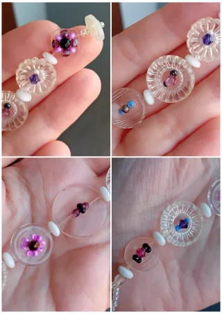 Bracciale bottoni fantasmino