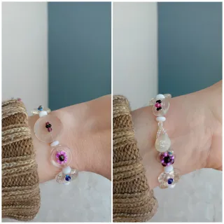 Bracciale bottoni fantasmino