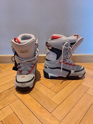 2 Tablas Snowboard con Fijaciones Y botas