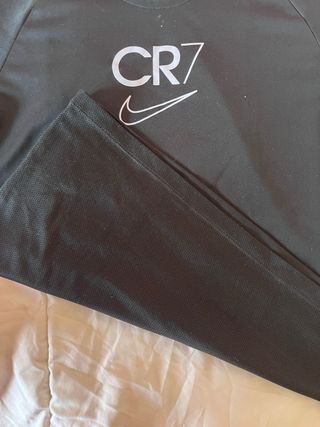 Camiseta Nike CR7 Negra y Rosa (xl de niño)