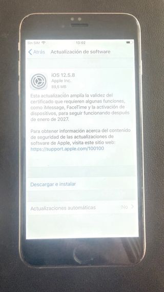iPhone 6 Plus Plata