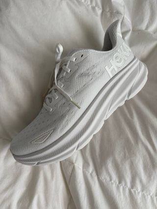 Zapatillas Hoka Clifton 9 Hombre Blancas