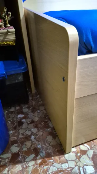 Cama juvenil 90cm con 3 cajones