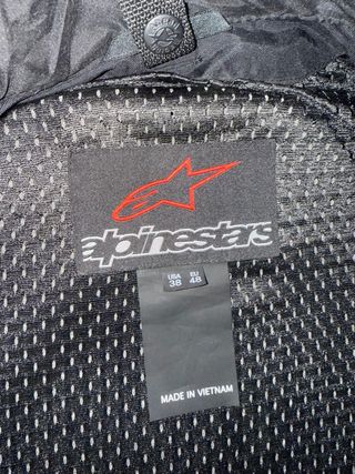 Chaqueta cuero para moto Alpinestars