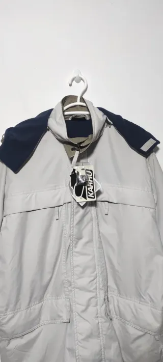 Chaqueta Karhu Vintage Invierno Acolchada gris 90