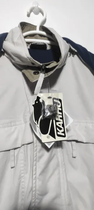 Chaqueta Karhu Vintage Invierno Acolchada gris 90