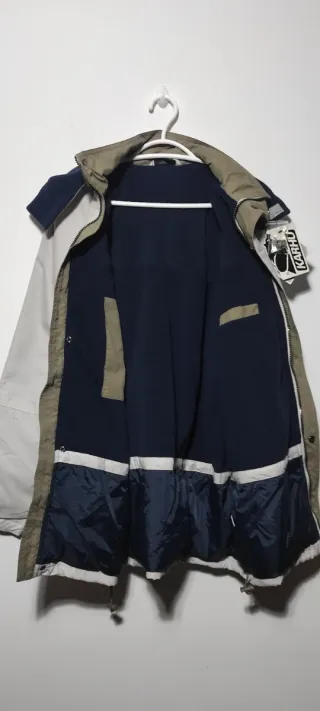 Chaqueta Karhu Vintage Invierno Acolchada gris 90