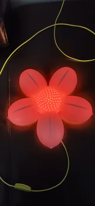 Lámpara Flor Rosa Ikea