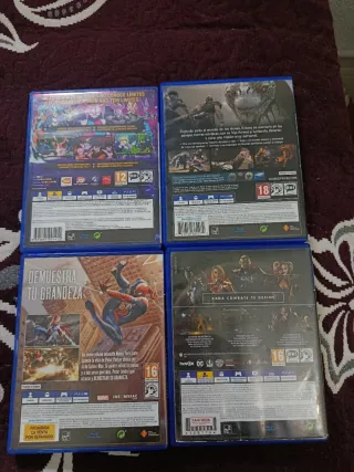 Lote 4 Juegos PS4: God of war