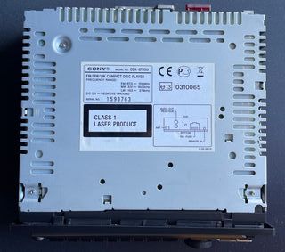 Autoradio Sony CDX-GT35U MP3 WMA AAC