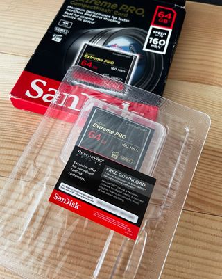 Tarjeta SanDisk Extreme PRO 64GB CompactFlash