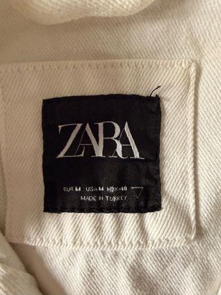 Chaqueta vaquera Zara talla M