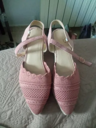 Zapatos planos mujer rosa