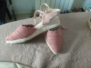 Zapatos planos mujer rosa