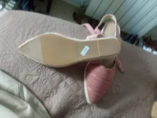 Zapatos planos mujer rosa