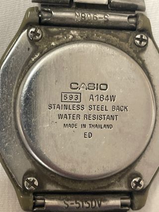 Reloj Casio A168WE 3298 Plata