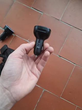 Cargadores USB + Soporte móvil de coche