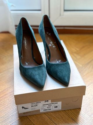 Zapatos salón Martinelli color Alga, talla 38