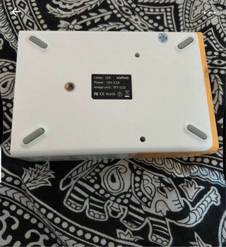 Videoproiettore VAMVO bianco e arancione