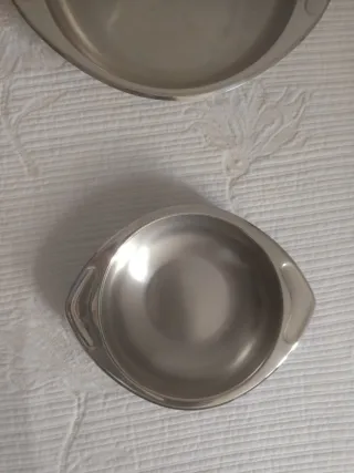 Lote 4 Cuencos AMC Acero Inox