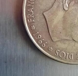 Moneda 100 Pesetas Plata 1966