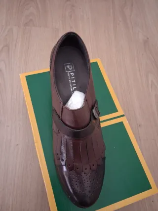 Zapatos Pitillos Piel Mujer Marrones