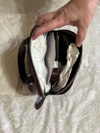 Bolso Zara city burdeos