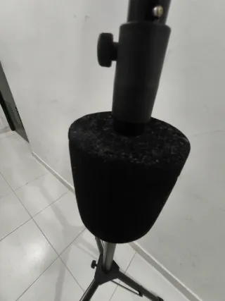 Supporto per 2 chitarre nero