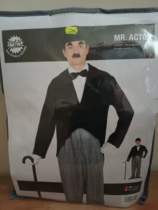 Disfraz Charlot Mr. Actor Talla M