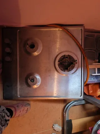 Cocina de gas 3 fuegos