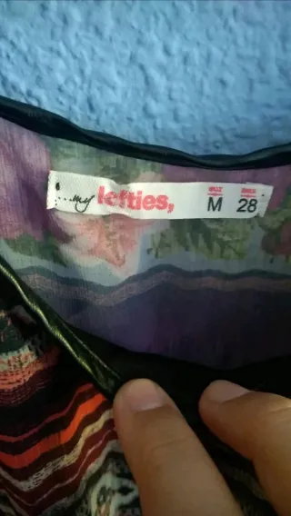 Mono corto Lefties estampado floral