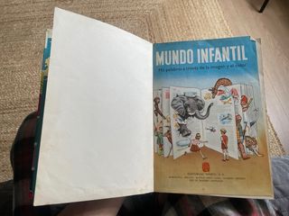 LIBRO MUNDO INFANTIL años 50