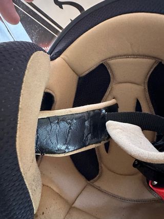 Casco M. Robert Blanco con Visera