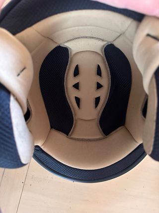 Casco M. Robert Blanco con Visera