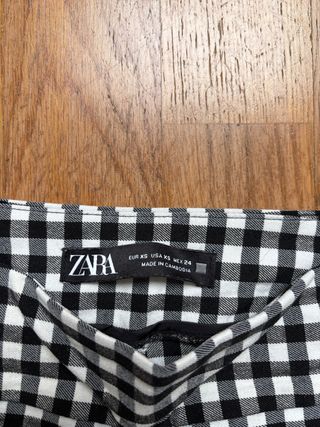 Pantalón de cuadros vichy