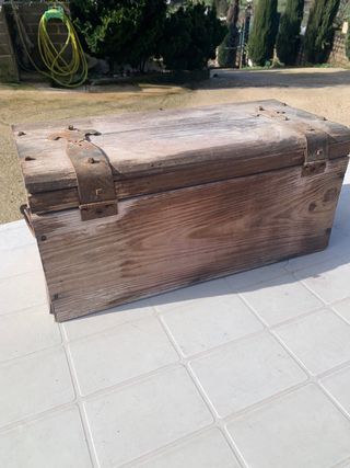 Bauletto vintage decorato