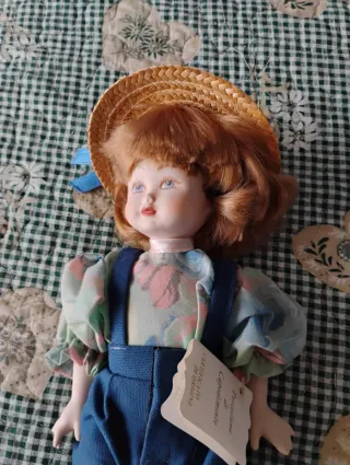 Coppia Bambole Porcellana Collezione