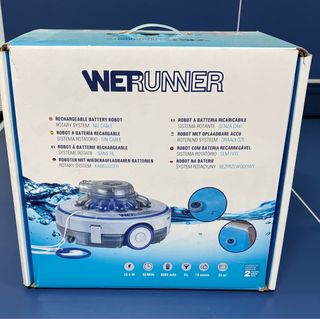 Robot Barre Fondos WETRUNNER Batería Recargable